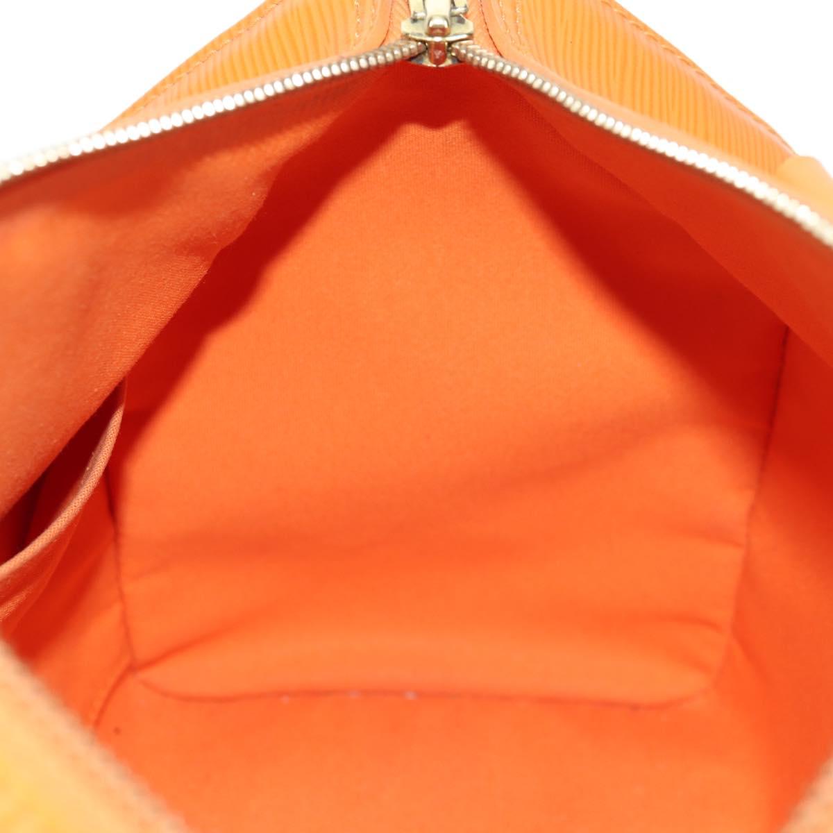 LOUIS VUITTON Epi Speedy 25 Hand Bag Orange Mandarin M5903H LV Auth 142913V