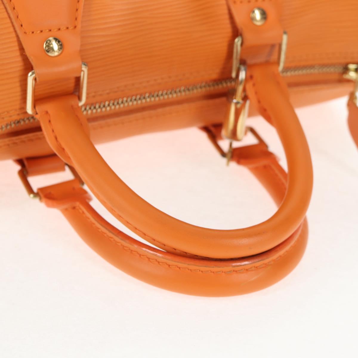 LOUIS VUITTON Epi Speedy 25 Hand Bag Orange Mandarin M5903H LV Auth 142913V