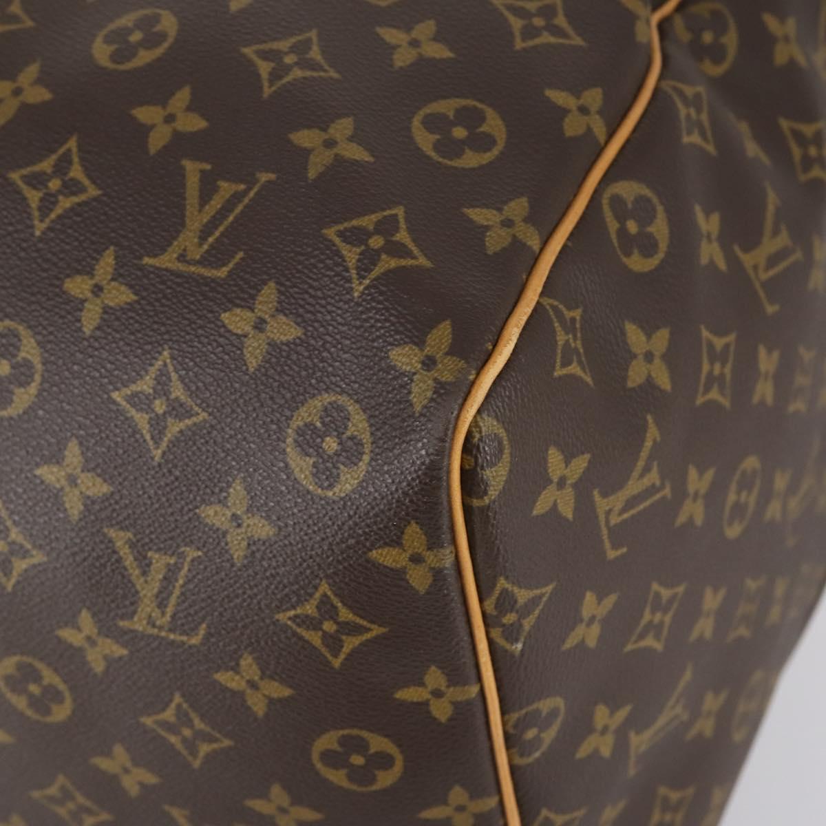 LOUIS VUITTON Monogram Keepall 60 Boston Bag M41422 LV Auth 142915