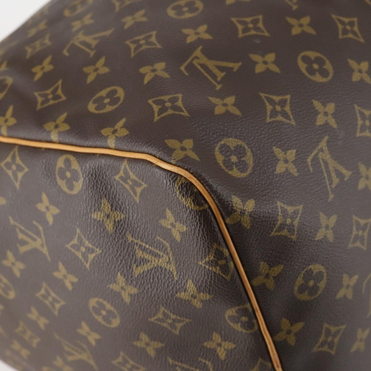 LOUIS VUITTON Monogram Keepall 60 Boston Bag M41422 LV Auth 142915