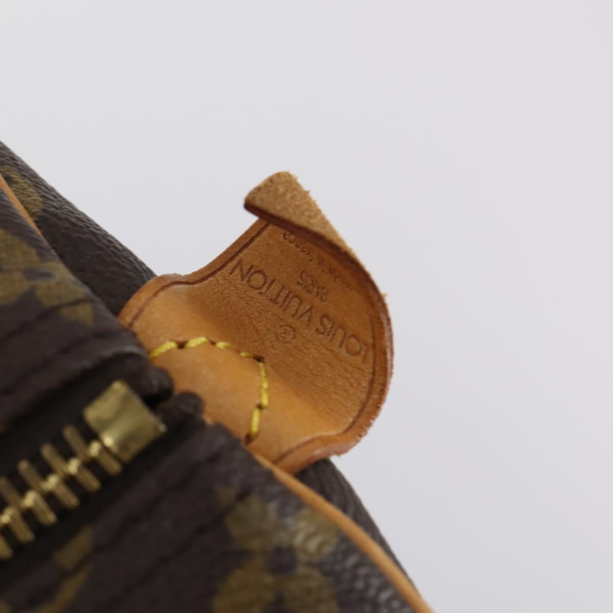 LOUIS VUITTON Monogram Keepall 60 Boston Bag M41422 LV Auth 142915