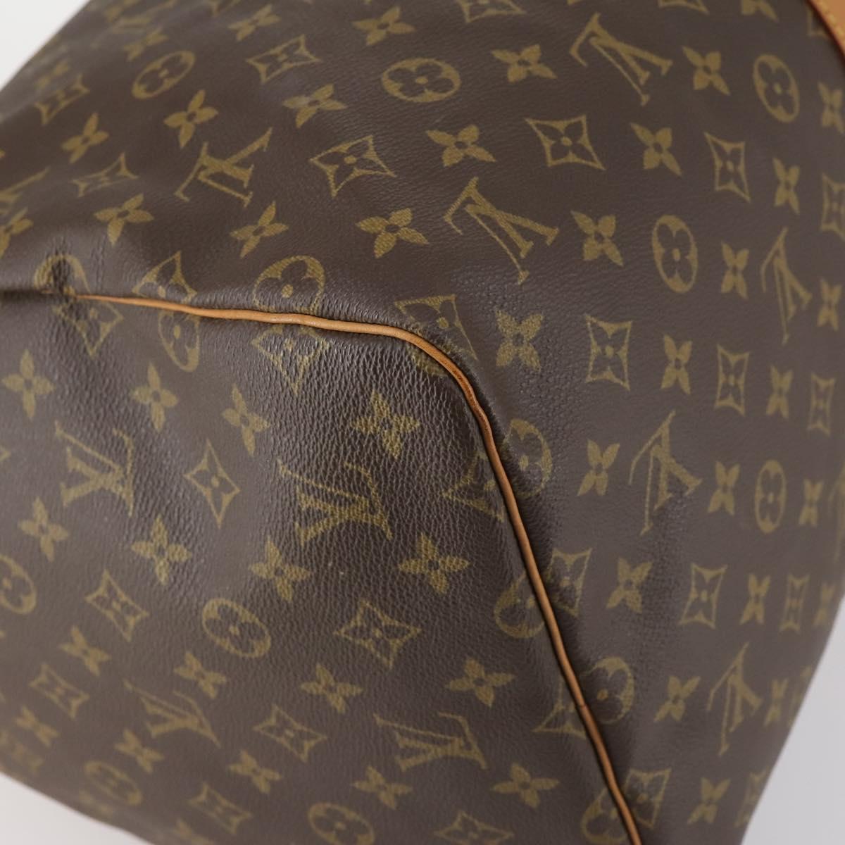 LOUIS VUITTON Monogram Keepall 55 Boston Bag M41424 LV Auth 142917