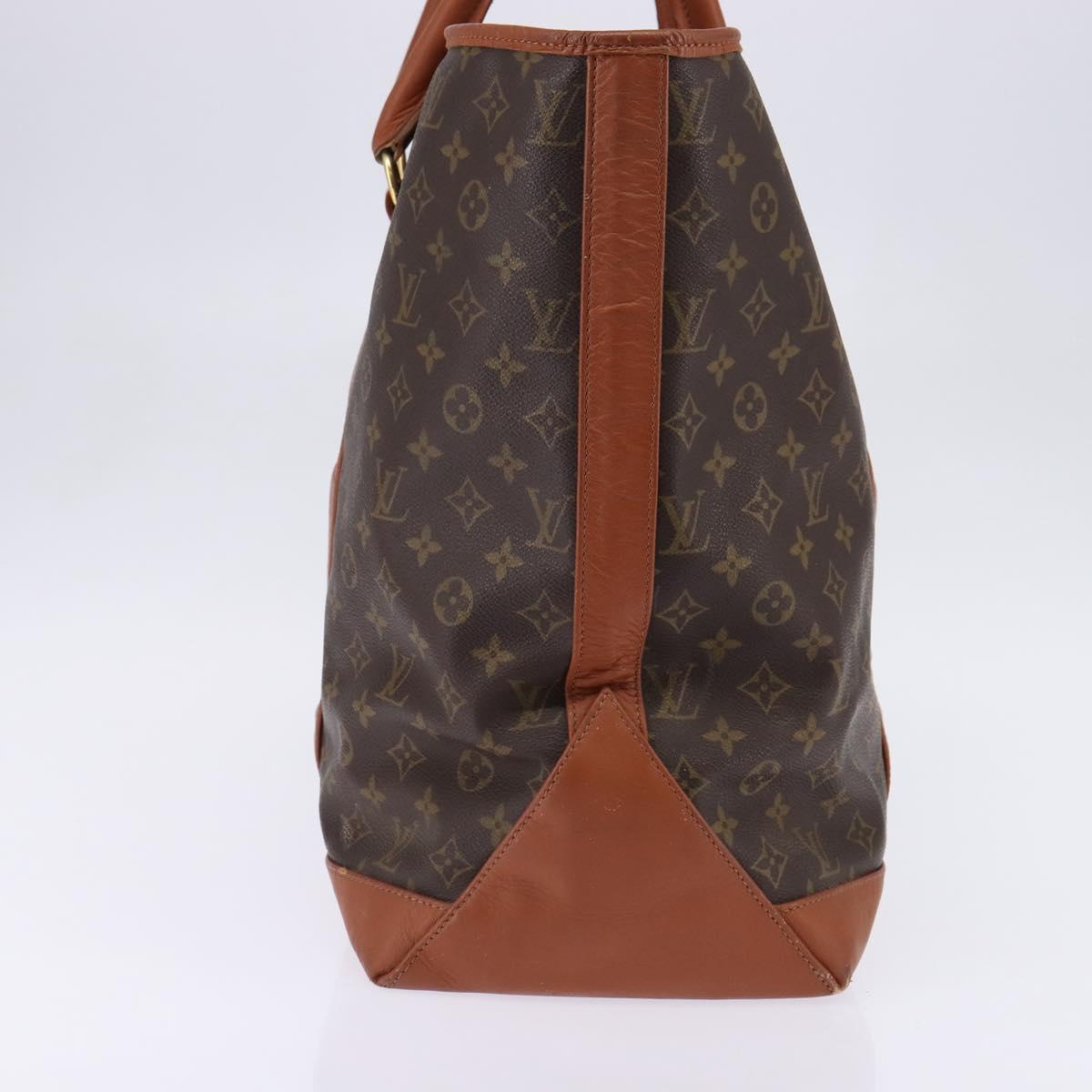 LOUIS VUITTON Monogram Sac Weekend GM Tote Bag M42420 LV Auth 142921
