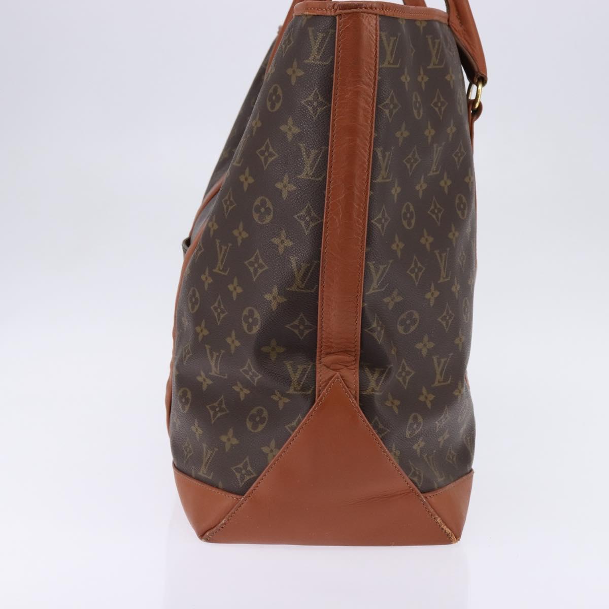 LOUIS VUITTON Monogram Sac Weekend GM Tote Bag M42420 LV Auth 142921