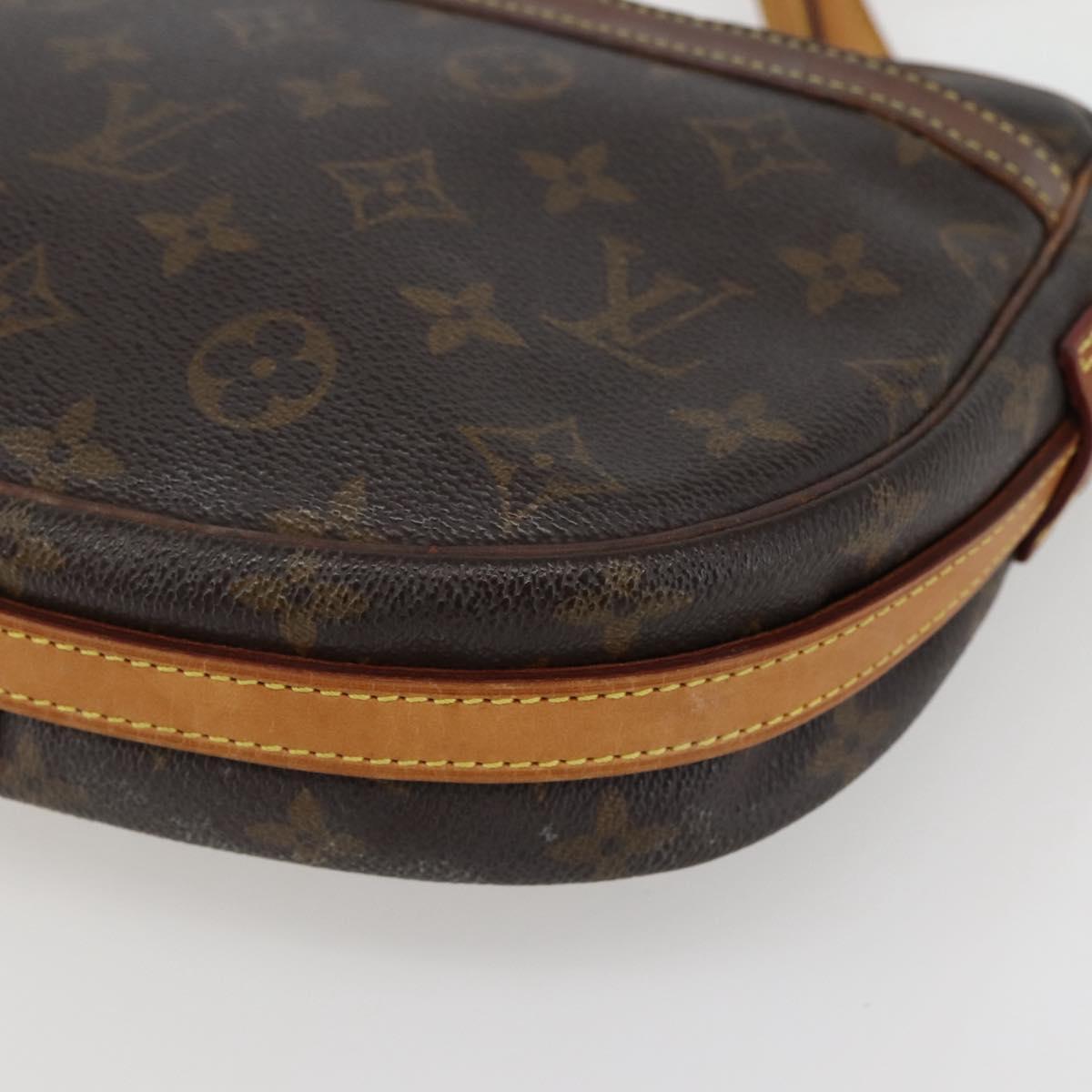 LOUIS VUITTON Monogram Jeune Fille MM Shoulder Bag M51226 LV Auth 142928