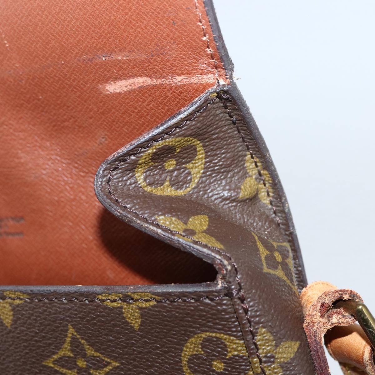 LOUIS VUITTON Monogram Saint Cloud MM Shoulder Bag M51243 LV Auth 142930