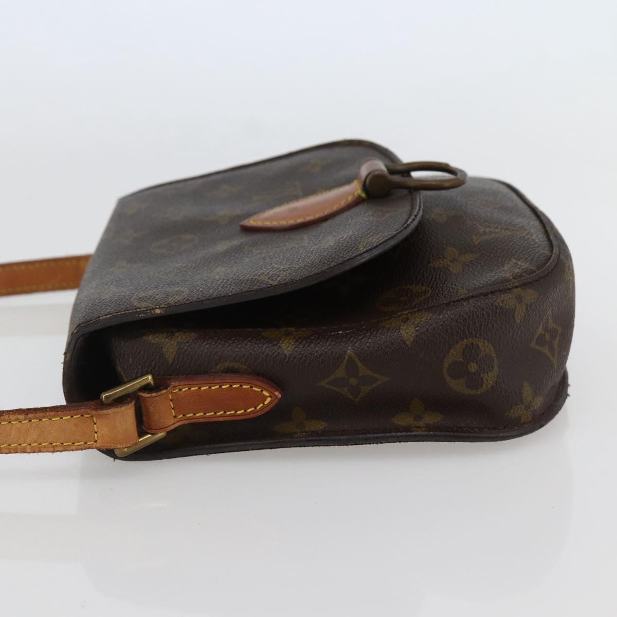 LOUIS VUITTON Monogram Saint Cloud MM Shoulder Bag M51243 LV Auth 142930