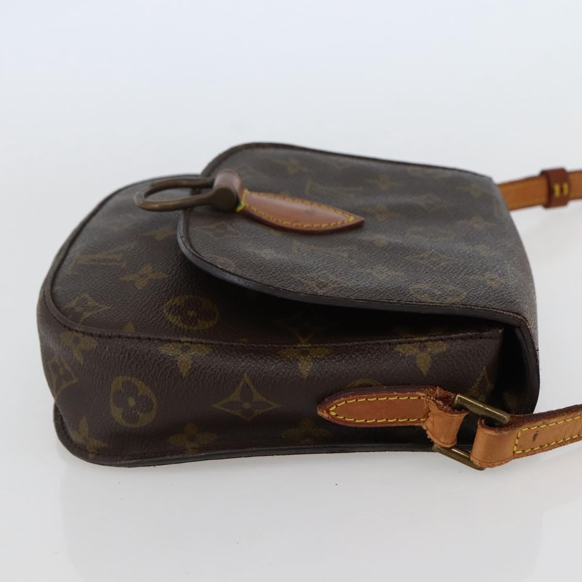 LOUIS VUITTON Monogram Saint Cloud MM Shoulder Bag M51243 LV Auth 142930