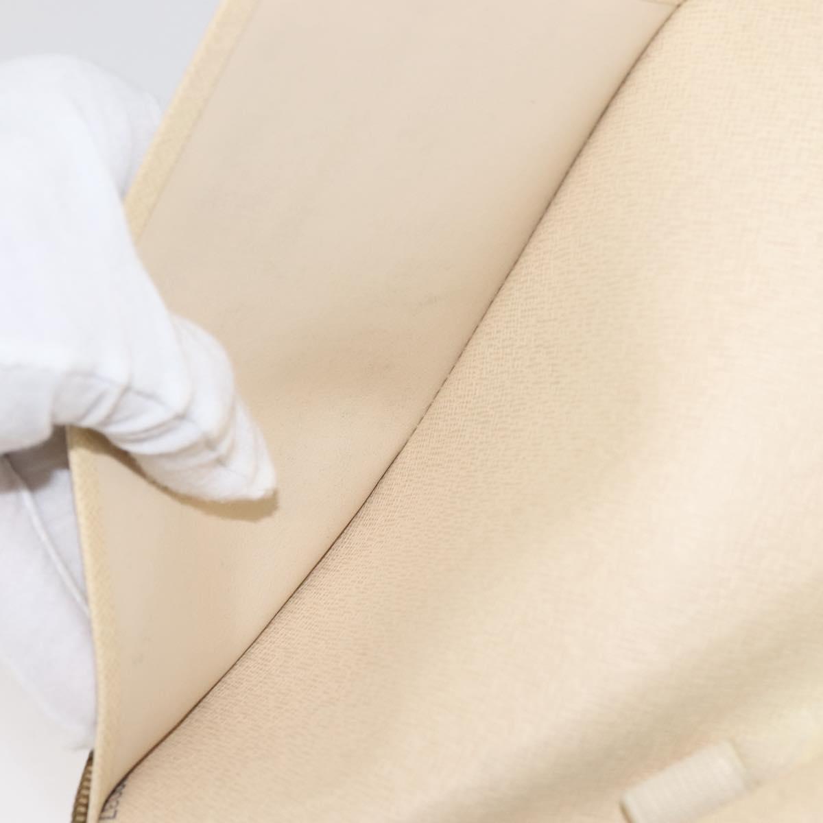 LOUIS VUITTON Damier Azur Zippy Organizer Long Wallet N60012 LV Auth 142945