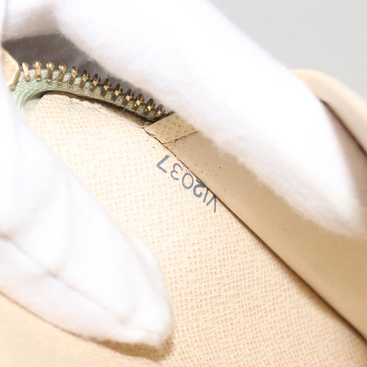 LOUIS VUITTON Damier Azur Zippy Organizer Long Wallet N60012 LV Auth 142945