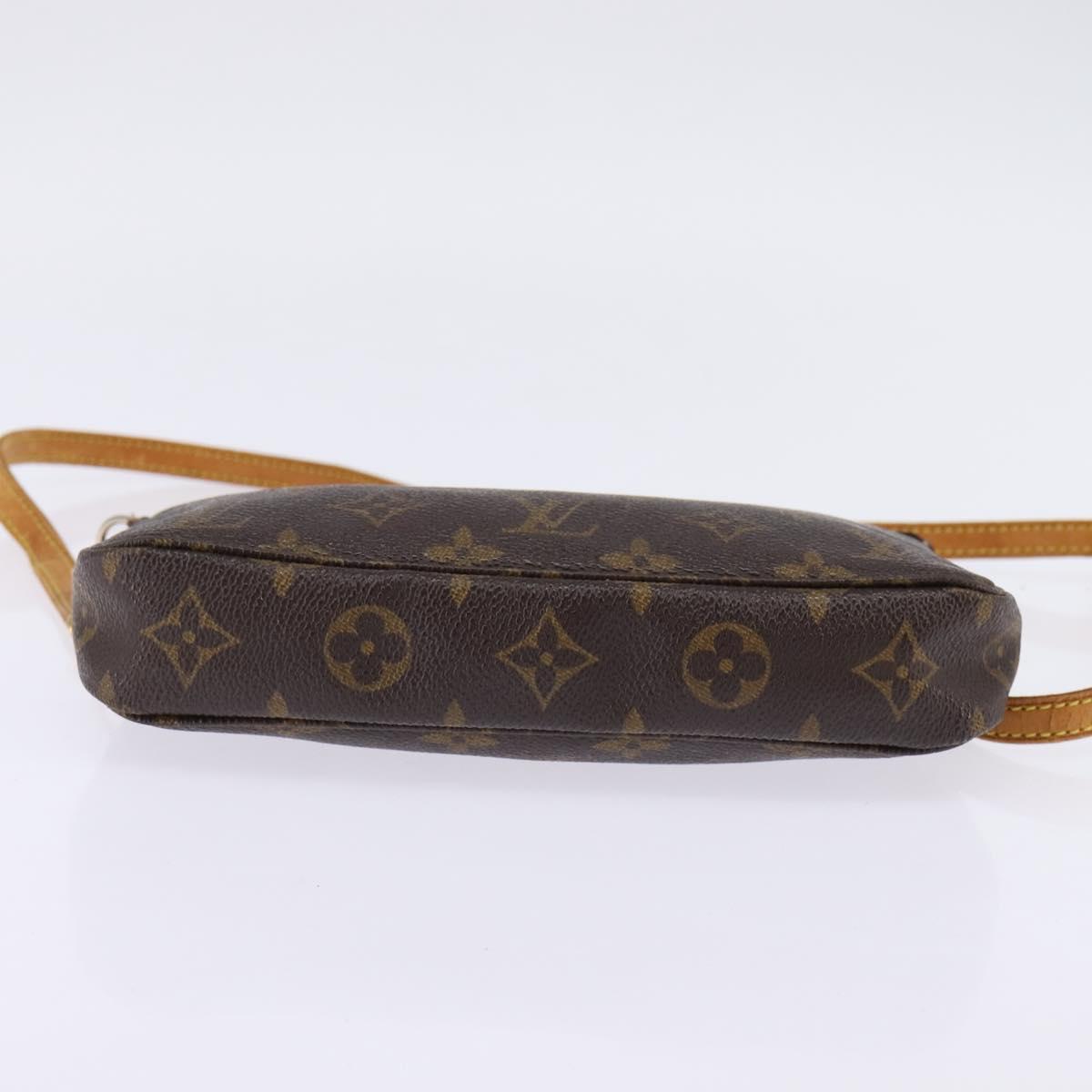 LOUIS VUITTON Monogram Pochette Accessoires Pouch M51980 LV Auth 142949