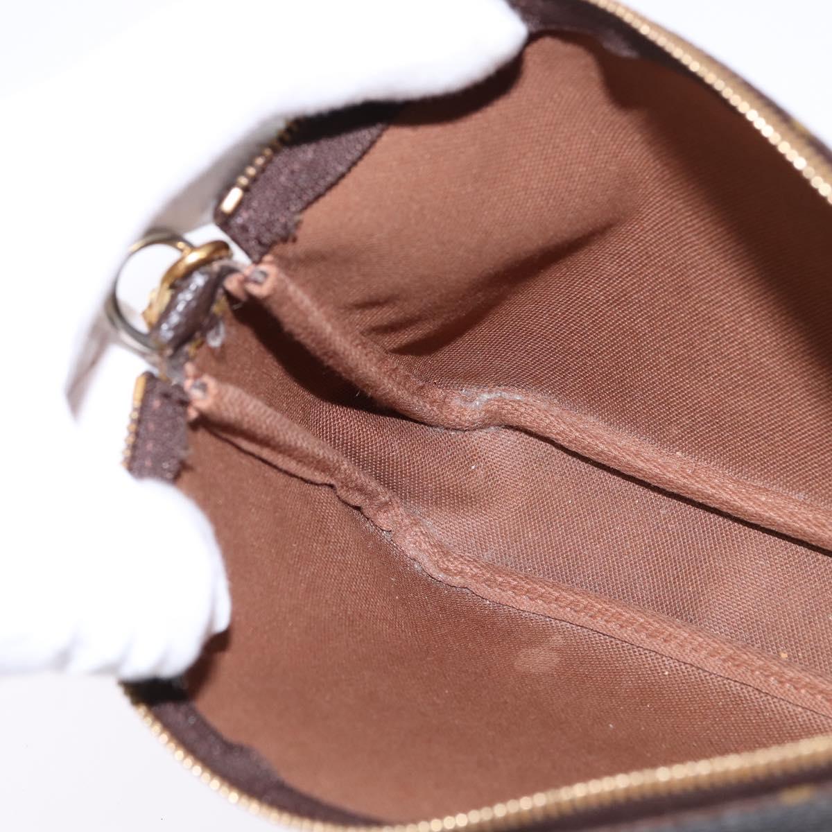 LOUIS VUITTON Monogram Pochette Accessoires Pouch M51980 LV Auth 142949