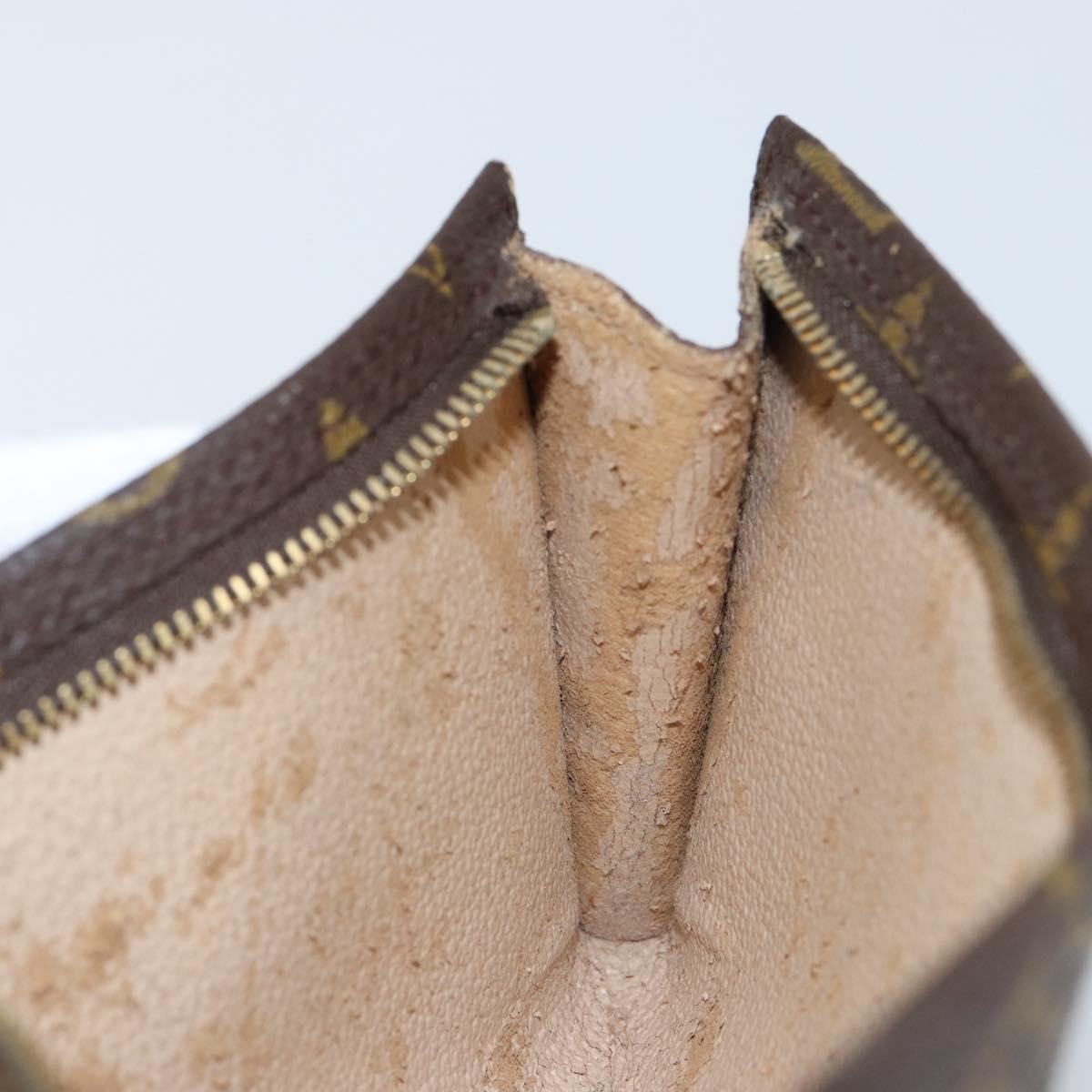 LOUIS VUITTON Monogram Bucket GM Accessory Pouch LV Auth 142950