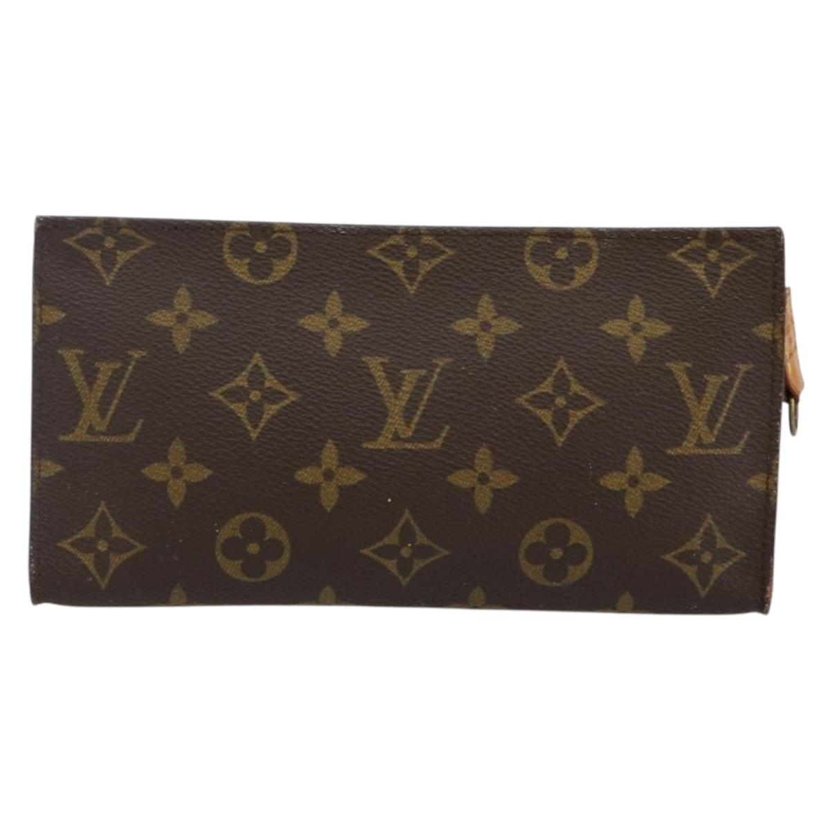 LOUIS VUITTON Monogram Bucket GM Accessory Pouch LV Auth 142950