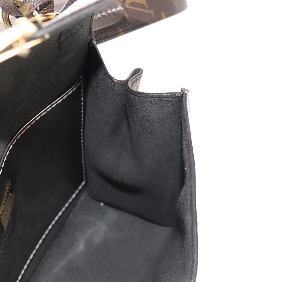 LOUIS VUITTON Monogram Vernis Spring Street PM Bag Silver M90567 LV Auth 142967V