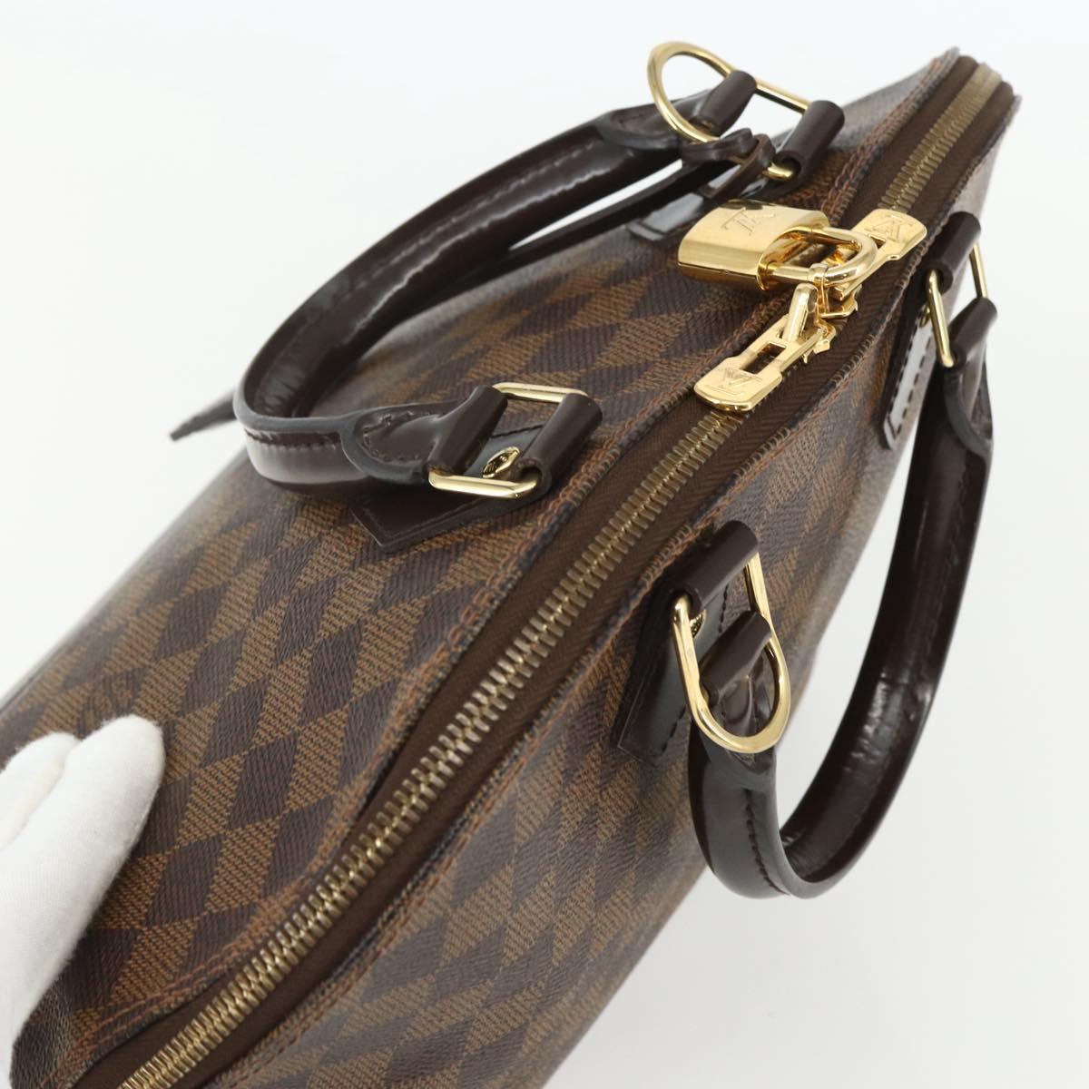 LOUIS VUITTON Damier Ebene Alma PM Hand Bag N53151 LV Auth 142969V