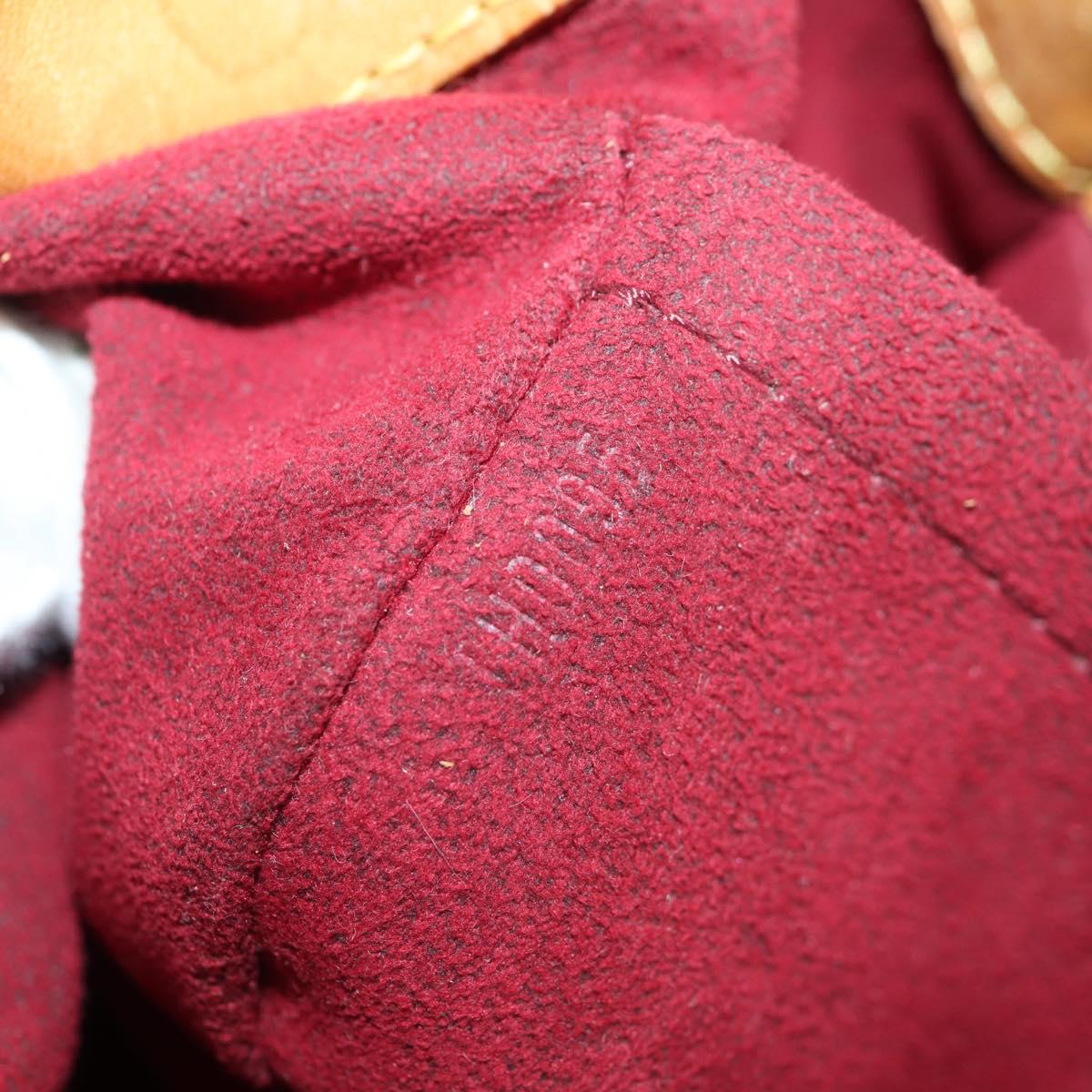 LOUIS VUITTON Monogram Multicolor Audra Hand Bag White M40047 LV Auth 142970