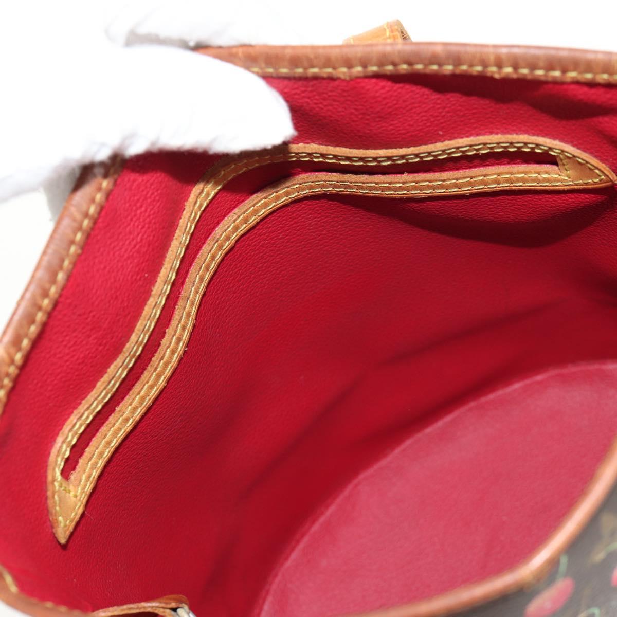 LOUIS VUITTON Monogram Cherry Bucket PM Shoulder Bag M95012 LV Auth 142971V
