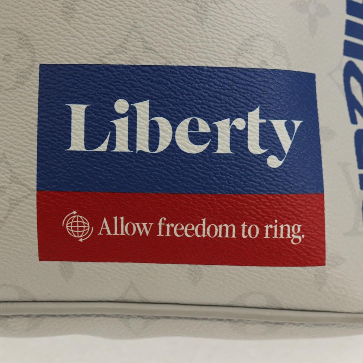 LOUIS VUITTON Monogram White Chalk Sling bag Bag Bron M44629 LV Auth 142973V