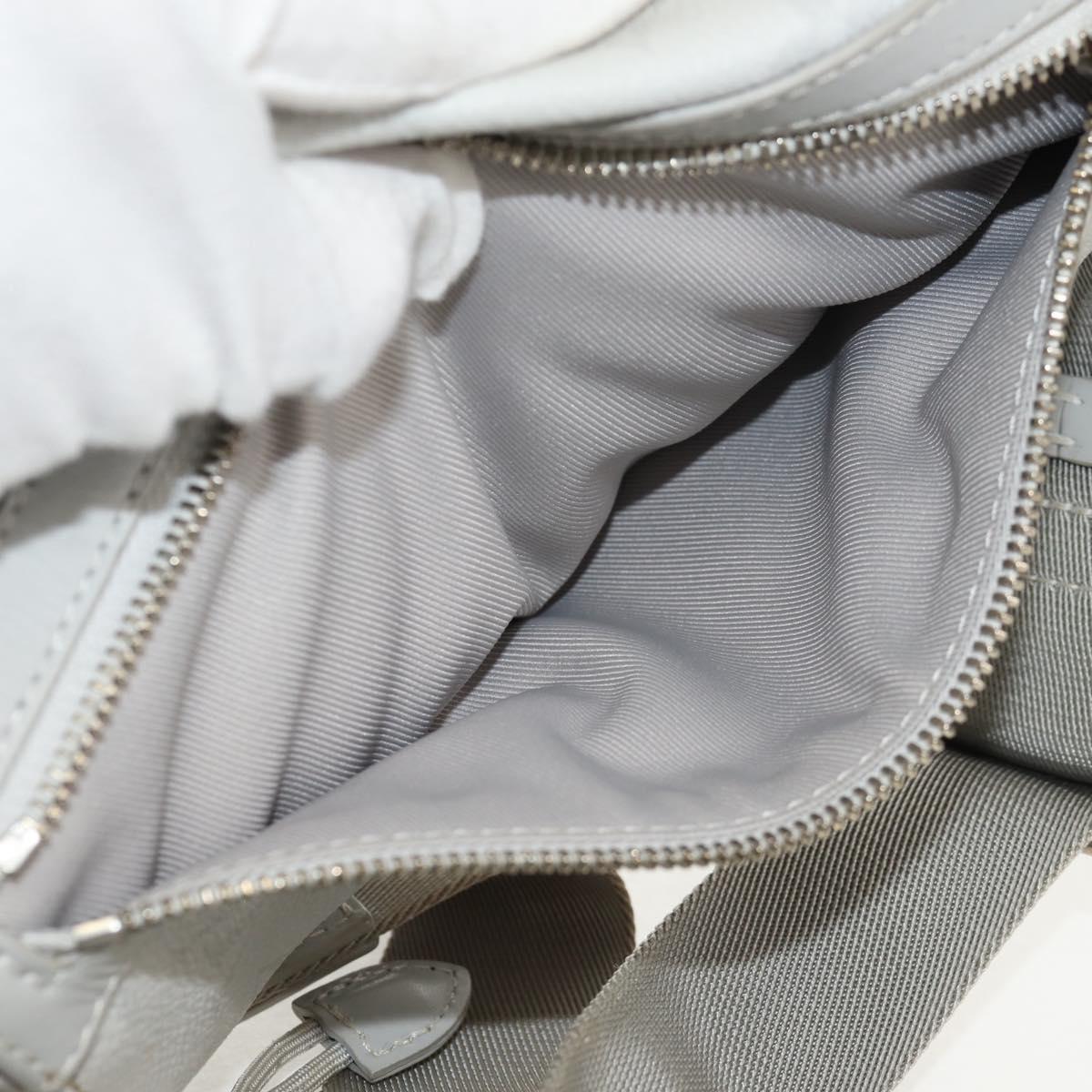 LOUIS VUITTON Monogram White Chalk Sling bag Bag Bron M44629 LV Auth 142973V