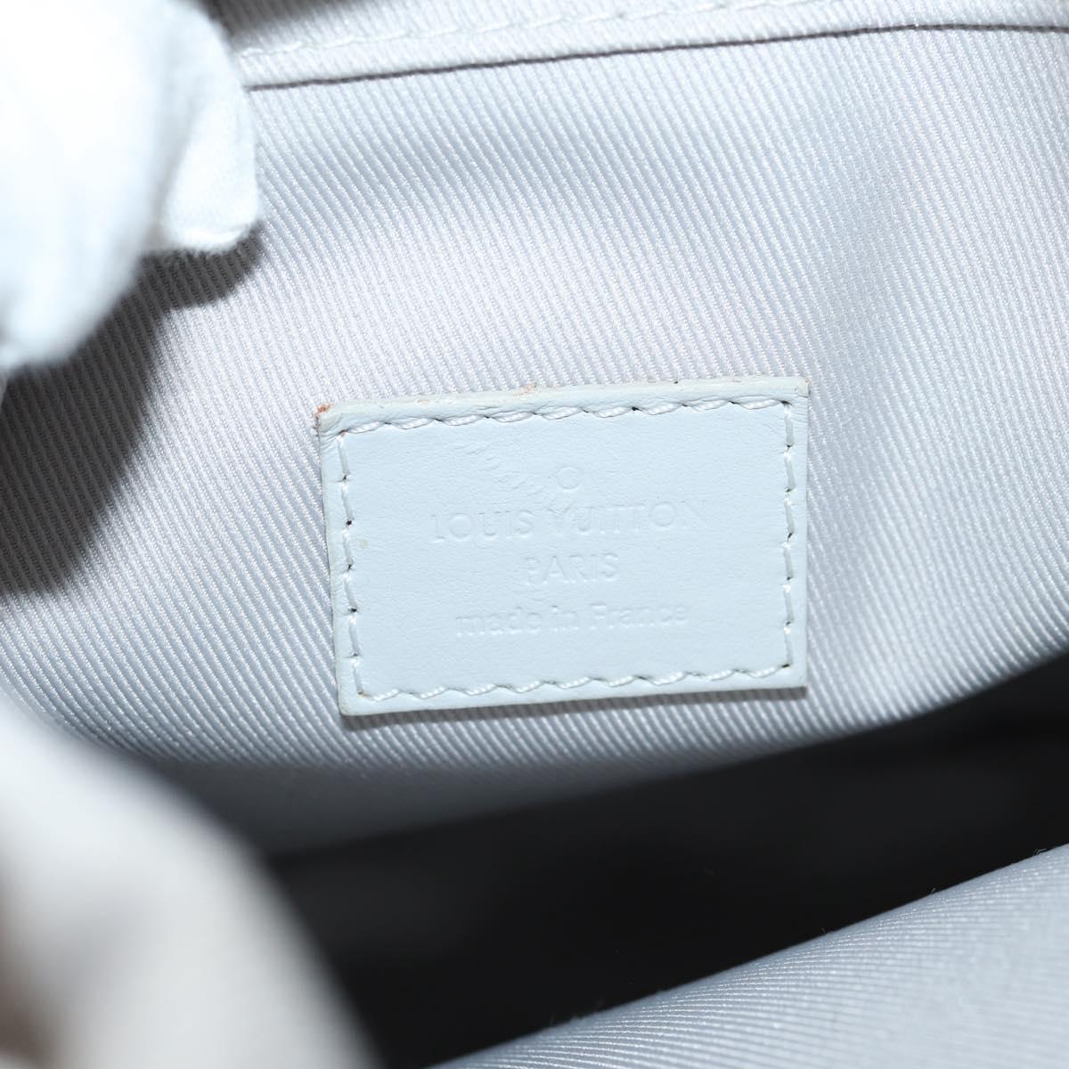 LOUIS VUITTON Monogram White Chalk Sling bag Bag Bron M44629 LV Auth 142973V