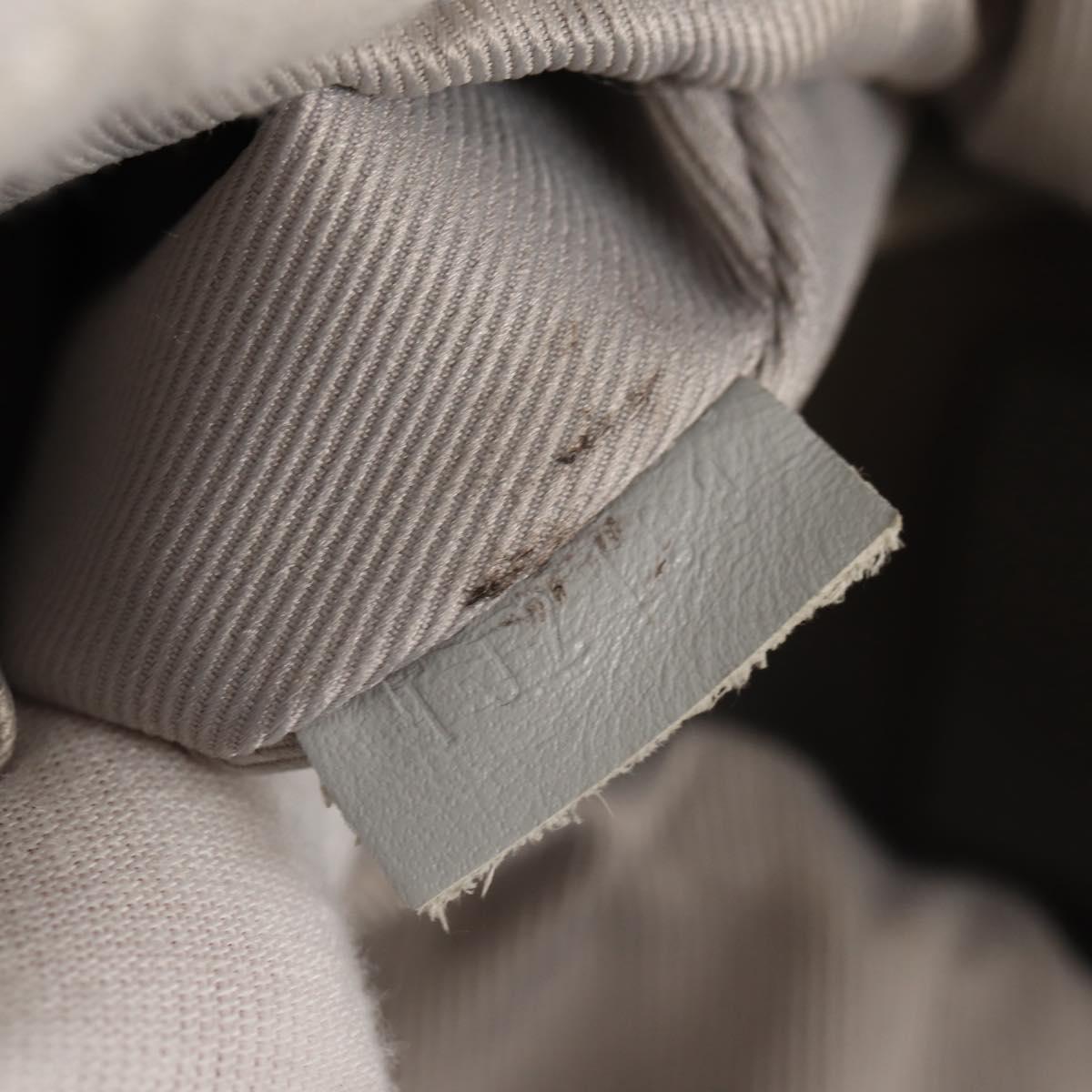 LOUIS VUITTON Monogram White Chalk Sling bag Bag Bron M44629 LV Auth 142973V