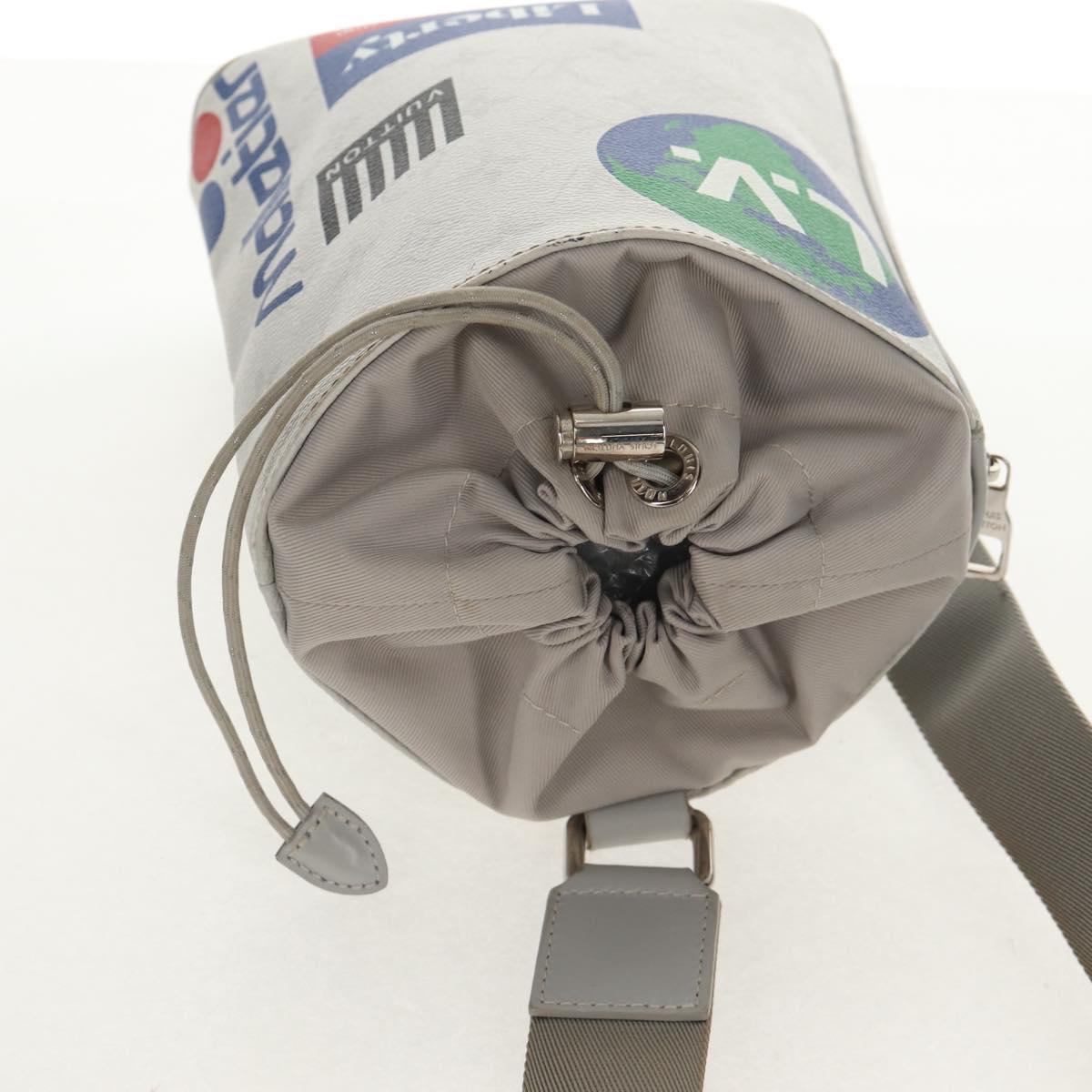 LOUIS VUITTON Monogram White Chalk Sling bag Bag Bron M44629 LV Auth 142973V