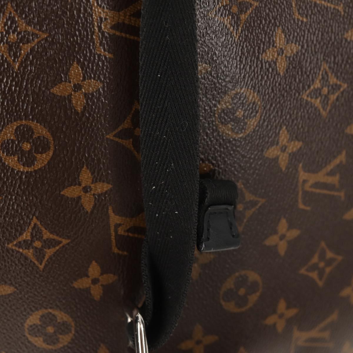 LOUIS VUITTON Monogram Macassar Christopher MM Backpack M43735 LV Auth 142974V