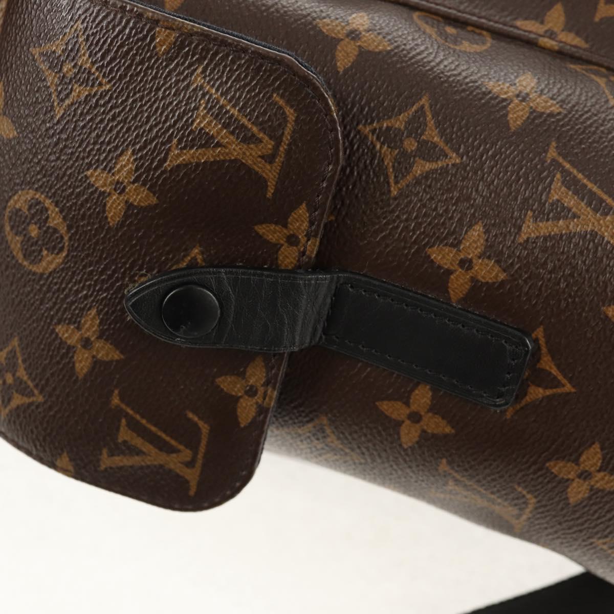LOUIS VUITTON Monogram Macassar Christopher MM Backpack M43735 LV Auth 142974V