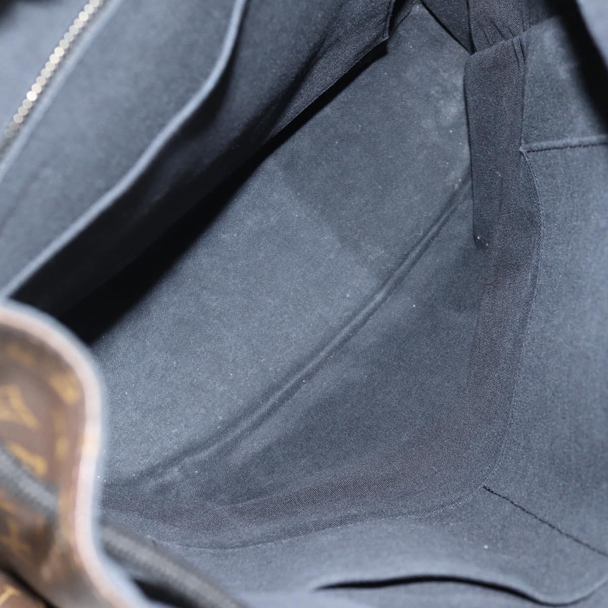 LOUIS VUITTON Monogram Macassar Christopher MM Backpack M43735 LV Auth 142974V