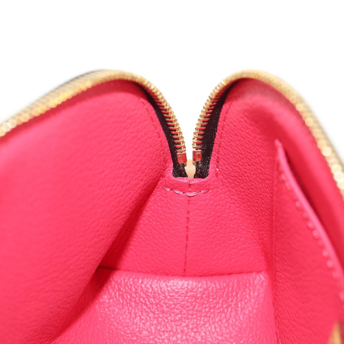 LOUIS VUITTON Monogram La Mage Pochette Cosmetic PM Red M50291 LV Auth 142994M