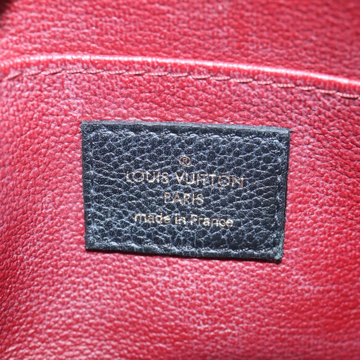 LOUIS VUITTON Monogram Empreinte Pochette Cosmetic PM Pouch M59086 Auth 142995M