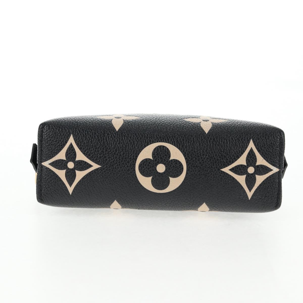 LOUIS VUITTON Monogram Empreinte Pochette Cosmetic PM Pouch M59086 Auth 142995M