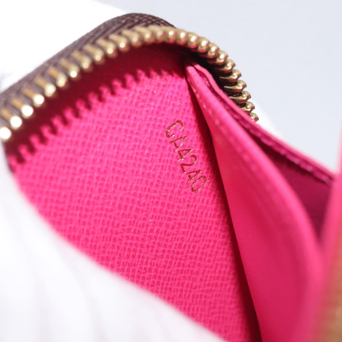 LOUIS VUITTON Monogram Vivienne Zippy Wallet Long Wallet M69750 LV Auth 143000M