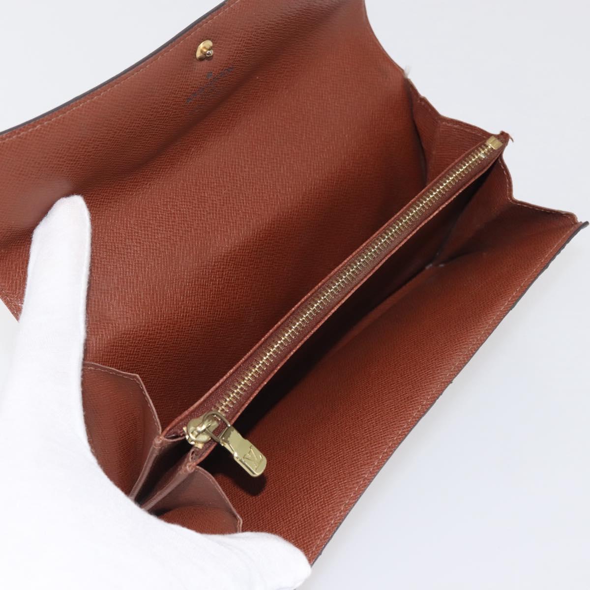 LOUIS VUITTON Monogram Graffiti Porte Monnaie Credit White M92189 LV Auth 143002