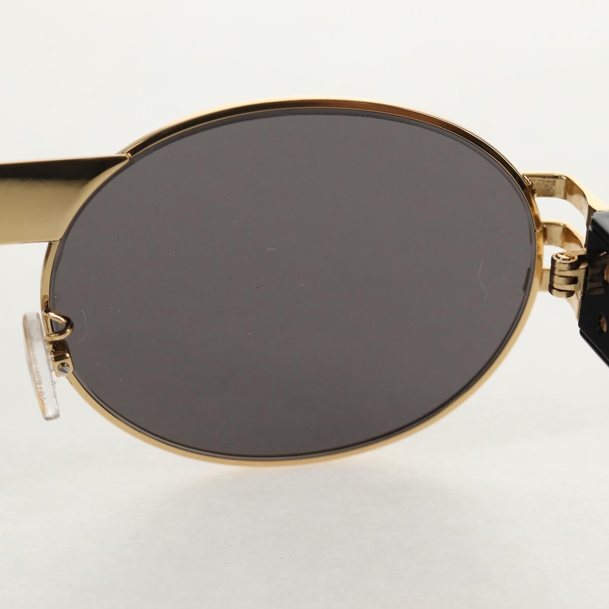 FENDI Fenderche Versace Collaboration Sunglasses metal Black Auth 143020M