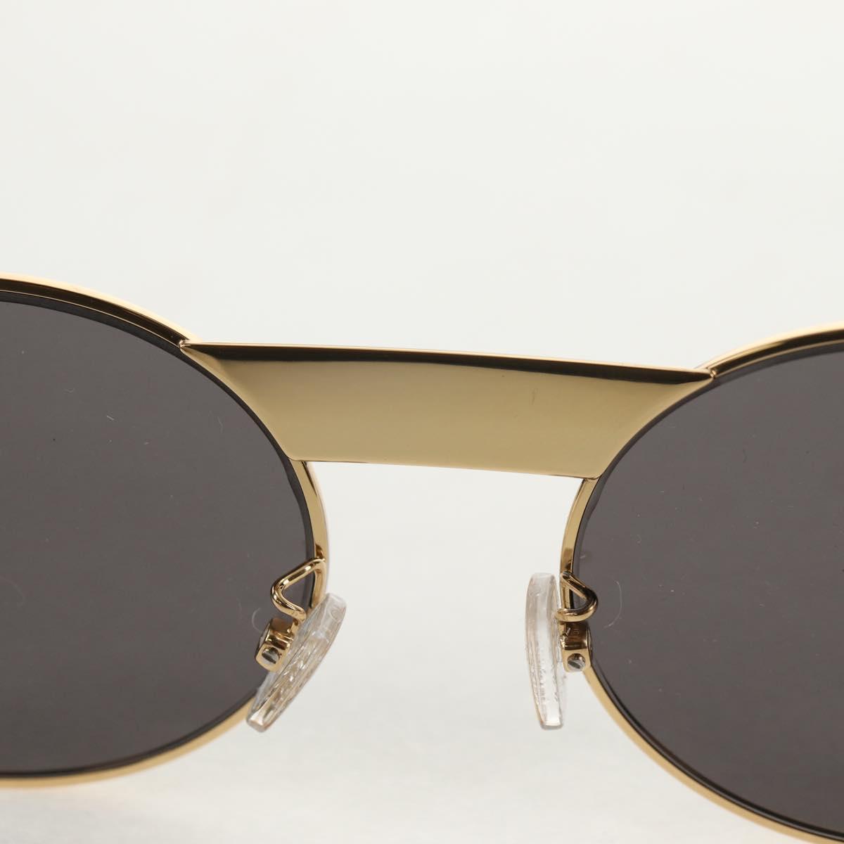 FENDI Fenderche Versace Collaboration Sunglasses metal Black Auth 143020M