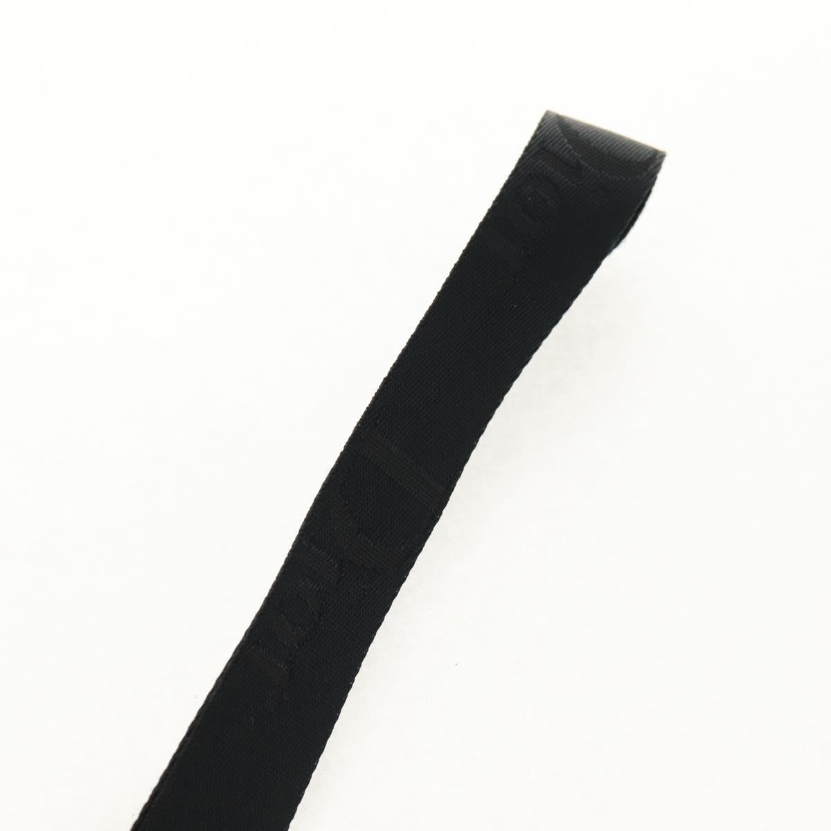 Christian Dior Hardcore Pouch Canvas White Red Auth 143024V