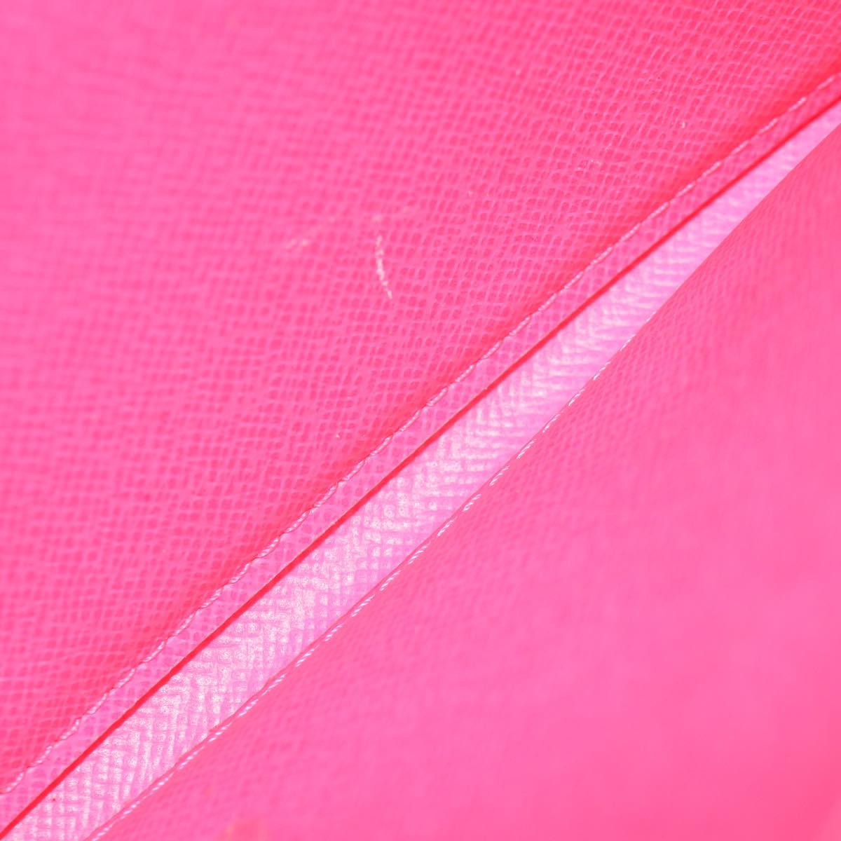 LOUIS VUITTON Monogram Graffiti Zippy Wallet Wallet Pink M93710 Auth 143030V