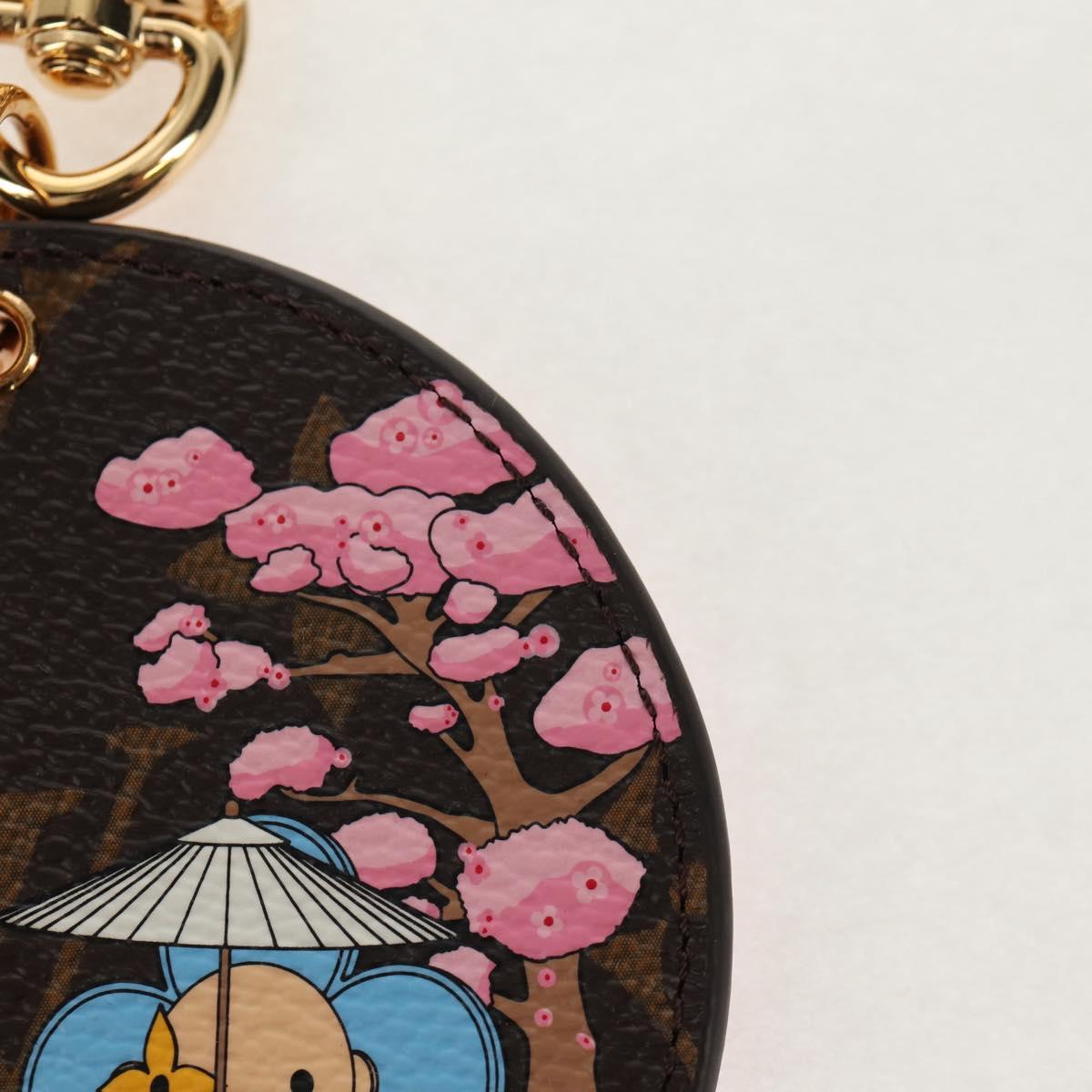 LOUIS VUITTON Monogram Vivienne Porte Cre Illustre Charm M00499 Auth 143033SAM