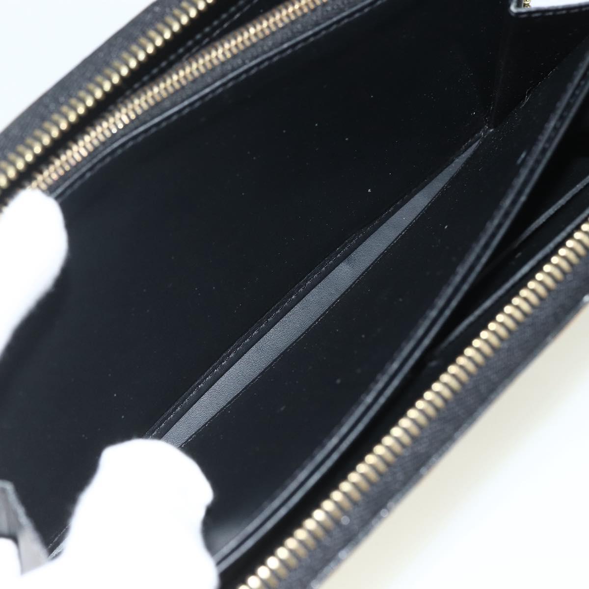 LOUIS VUITTON Monogram Vernis Nicolas Ghesquire Zippy Wallet M50370 Auth 143037