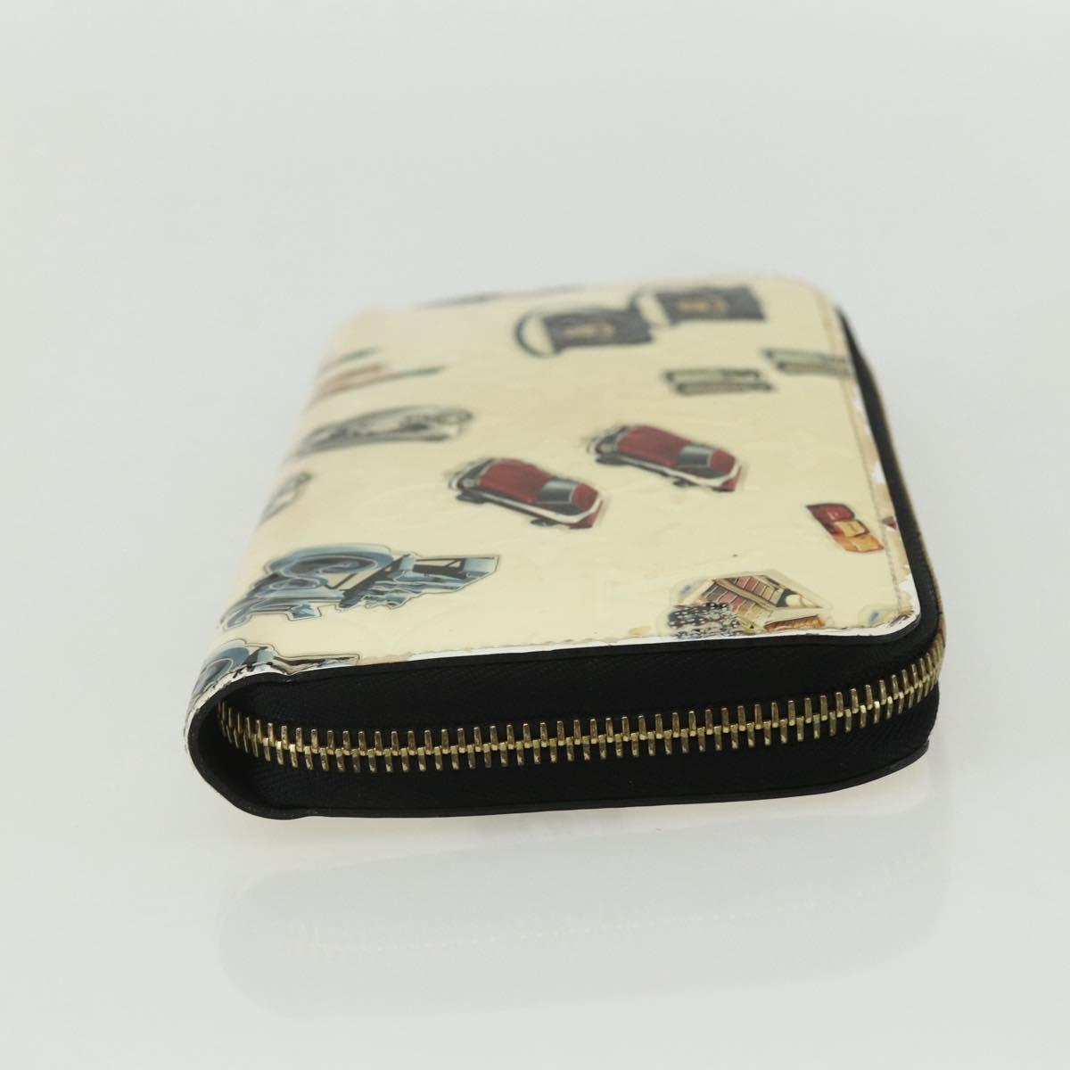 LOUIS VUITTON Monogram Vernis Nicolas Ghesquire Zippy Wallet M50370 Auth 143037
