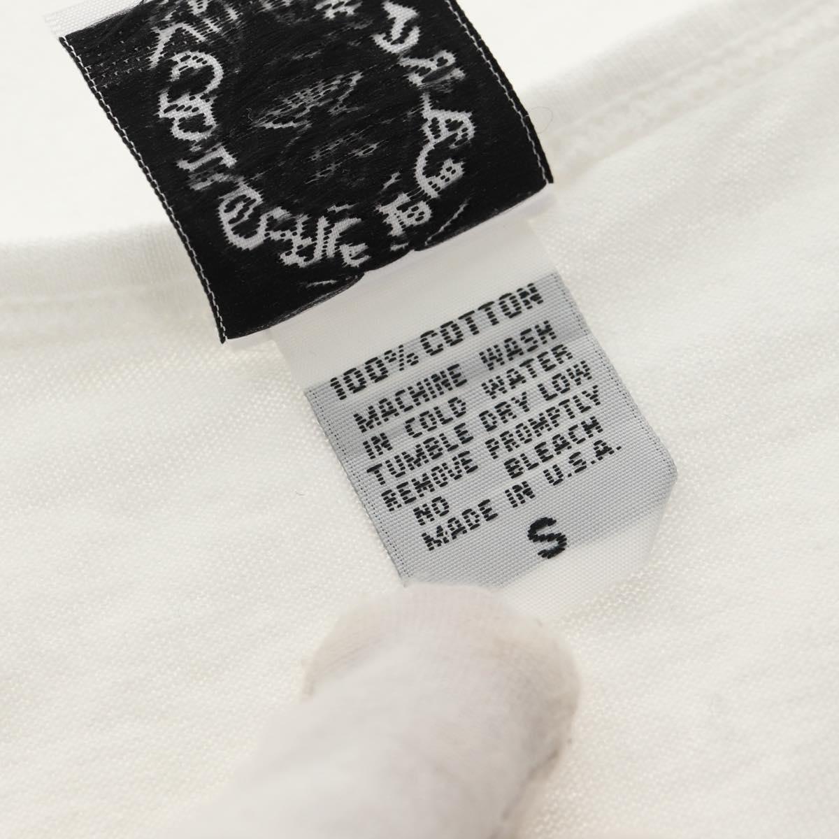 Chrome Hearts Logo Print Tank Top Cotton White Auth 143045M