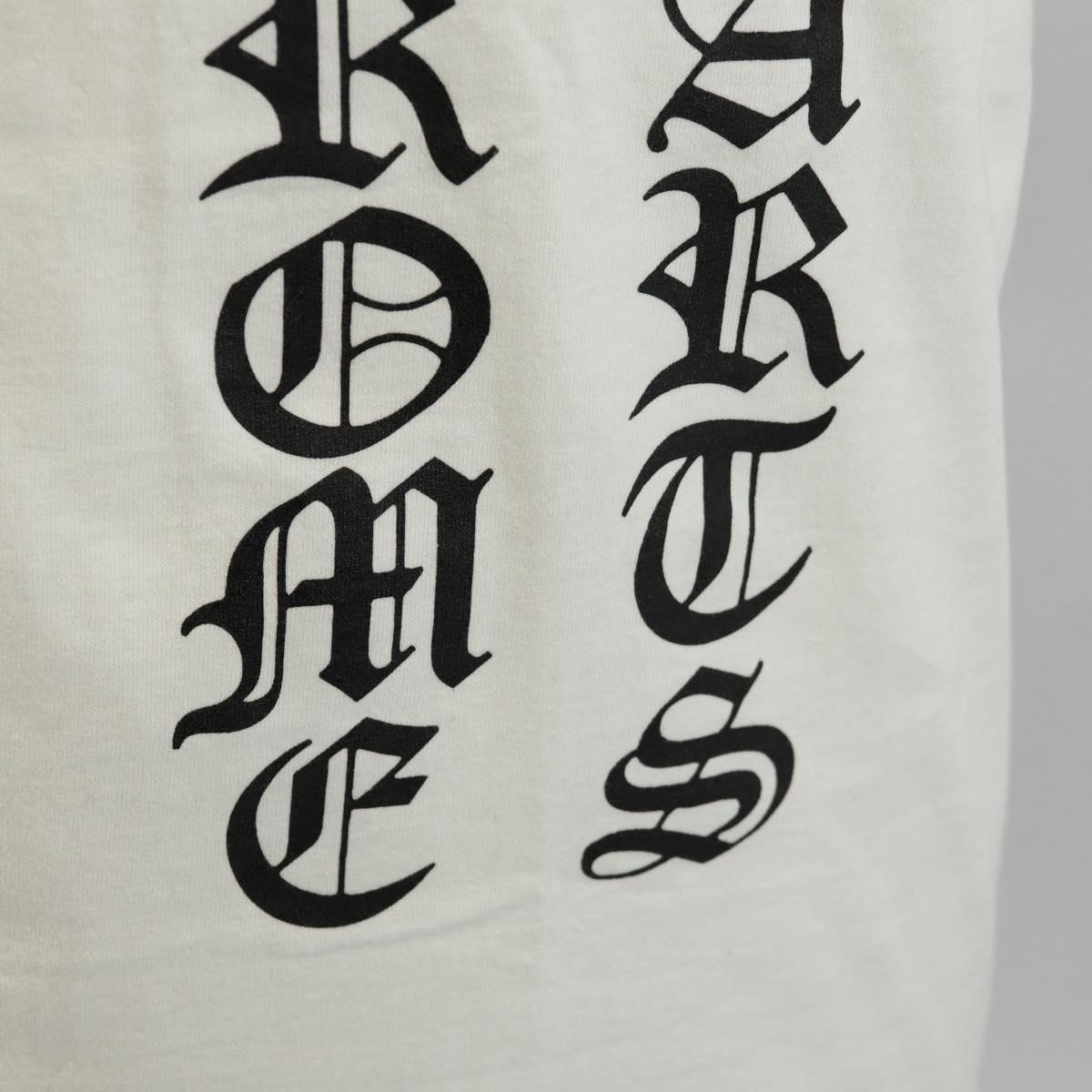 Chrome Hearts Logo Print Tank Top Cotton White Auth 143045M