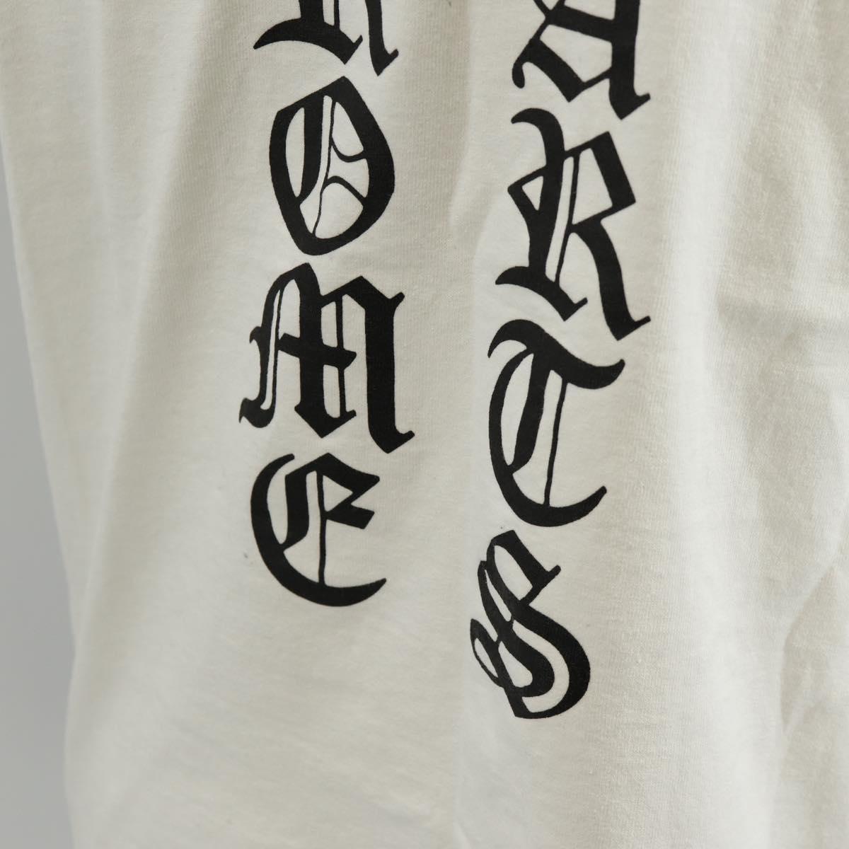 Chrome Hearts Logo Print Tank Top Cotton White Auth 143045M