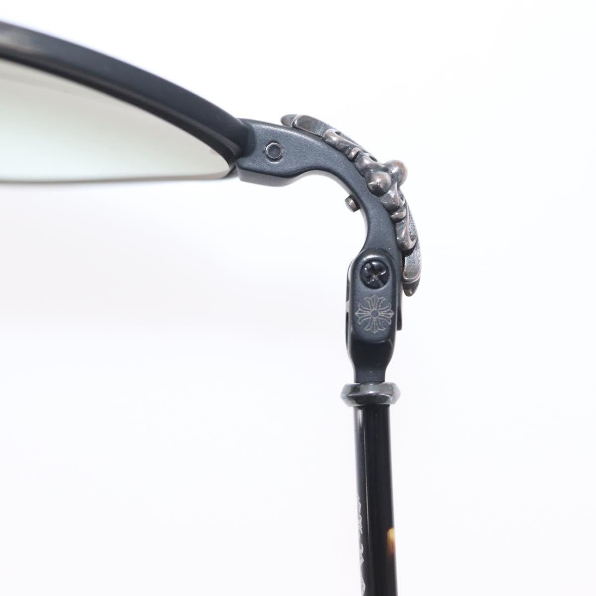 Chrome Hearts DIAMOND DOG Sunglasses Ag925 Black Auth 143049M