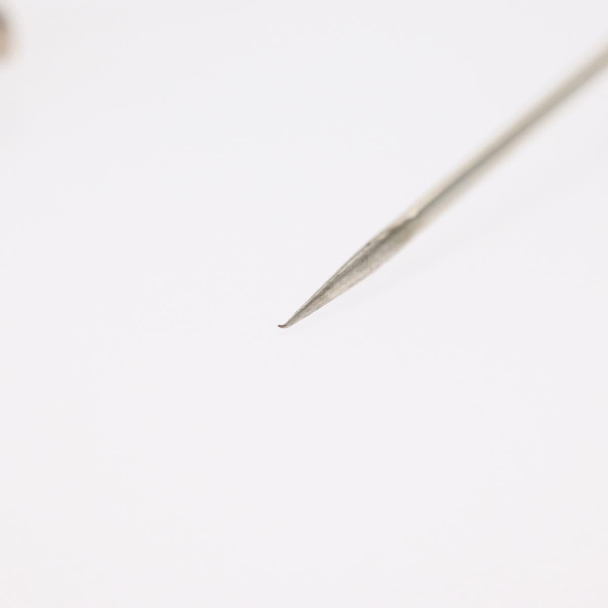 Chrome Hearts CH Plus Large Safety Pin Tie pin Ag925 Silver Auth 143054M