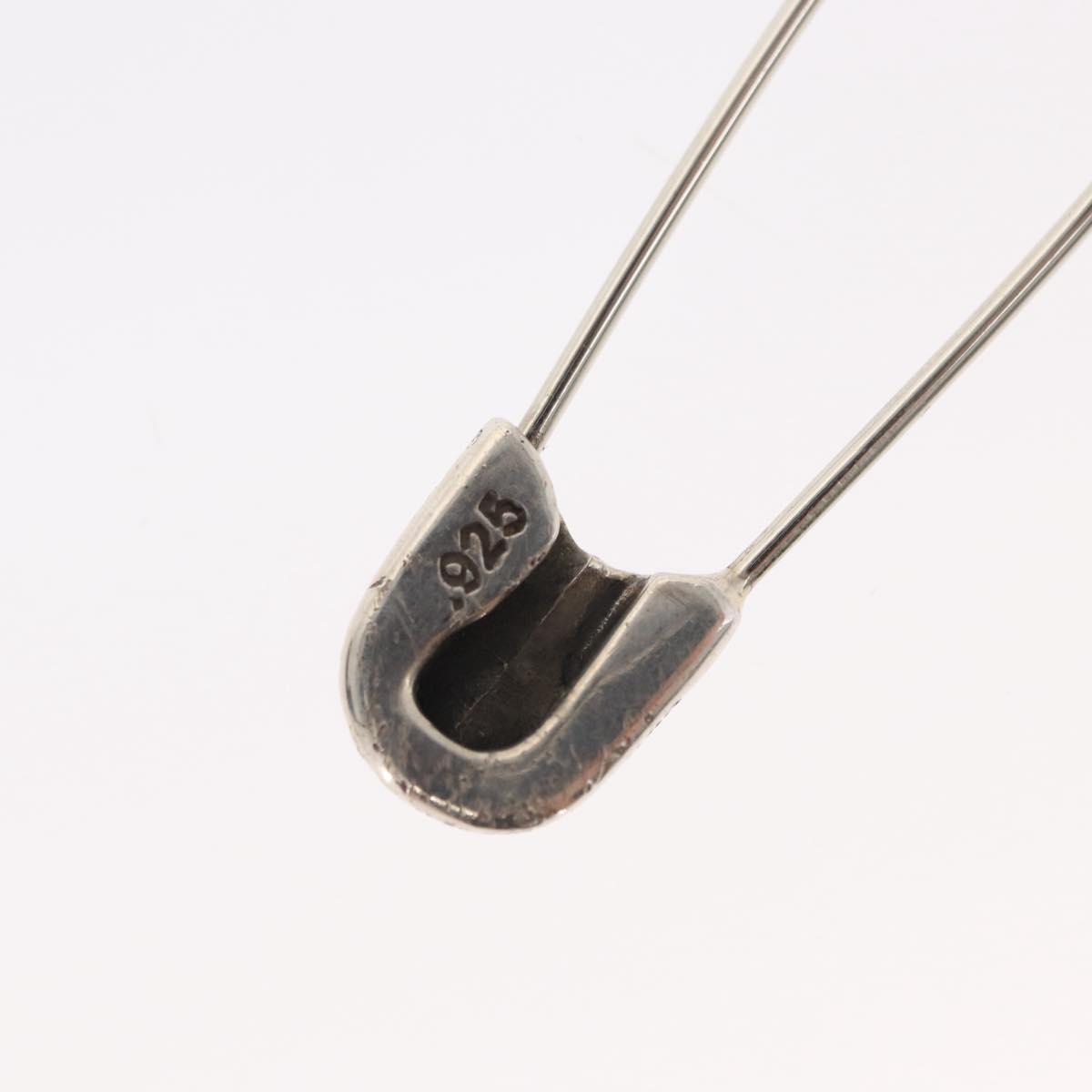 Chrome Hearts CH Plus Large Safety Pin Tie pin Ag925 Silver Auth 143054M