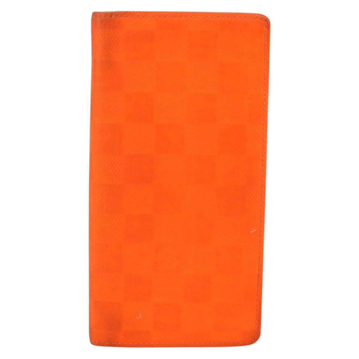 LOUIS VUITTON Damier Infini Porte Feuille Brother Wallet N63150 LV Auth 143060