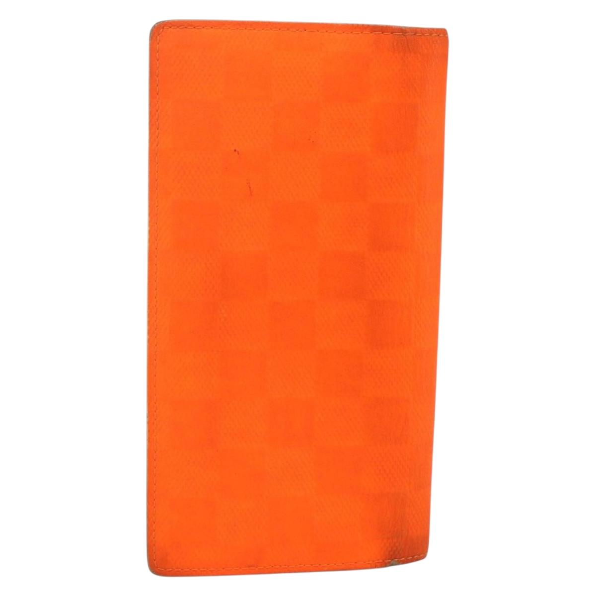 LOUIS VUITTON Damier Infini Porte Feuille Brother Wallet N63150 LV Auth 143060